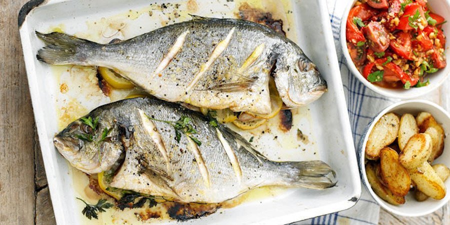 Top 10 dishes to try in Greece - Gastronomy Tours whole roast fish - Gastronomy Tours